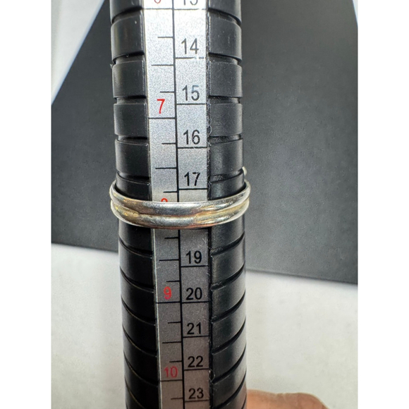 Women's Unbranded flower Ring Size 8 Blue turquoise multi stone sterllng Silver - Picture 8 of 8